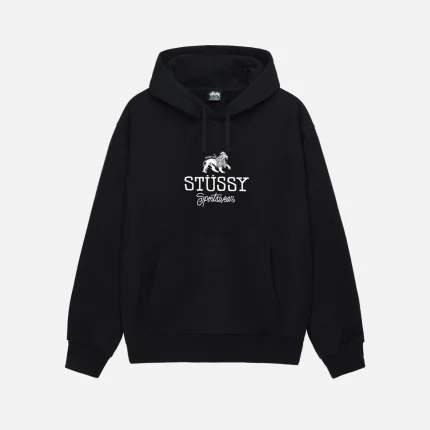 STUSSY SPORTSWEAR HOODIE BLACK