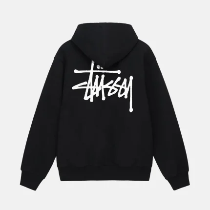 BASIC STUSSY HOODIE BLACK