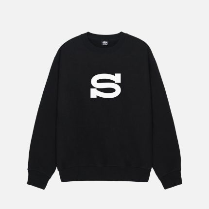 LETTERMAN CREW BLACK