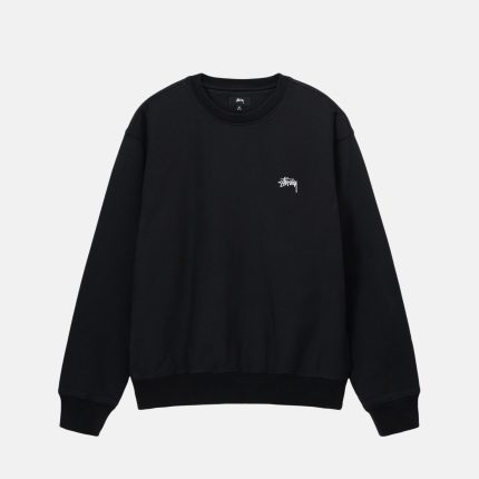 STOCK LOGO CREW BLACK