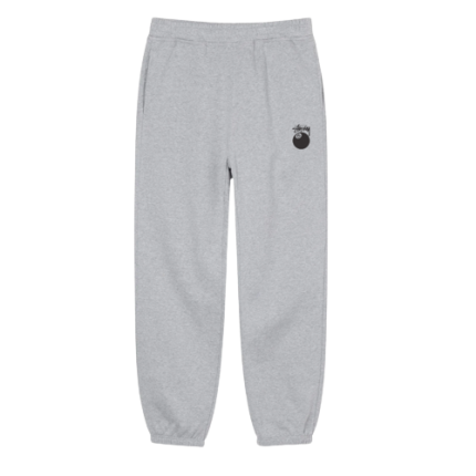 Some Product Specifications: Material: 90%Cotton, 10%Polyester Machine Wash No Color Fading Style-O Neck The best option in summer to cool your body Top Quality Print Lightweight and comfortable Pattern Type Print Style Casual Collar O-Neck Stussy 8 Ball Logo Gray Pant